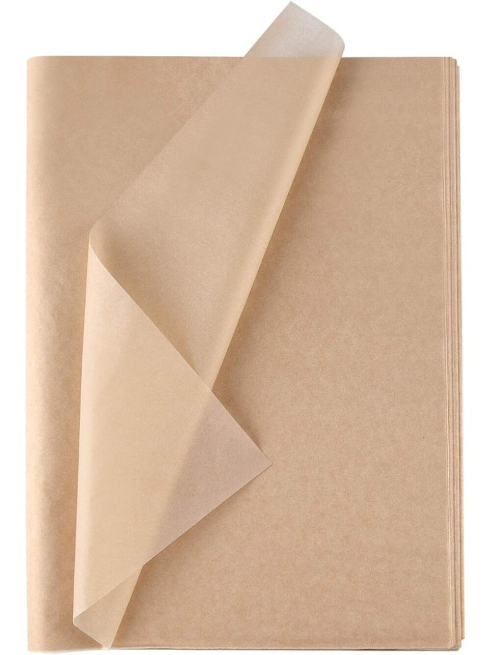 60 Sheets Kraft Tissue Paper Bulk Brown Wrapping Paper Art Paper Crafts for DIY
